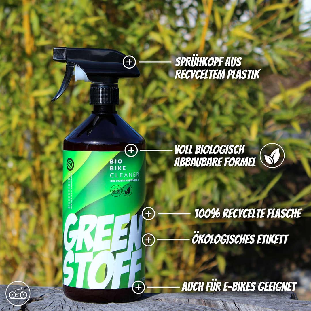 Green Stoff Bio Fahrradreiniger Vorteile