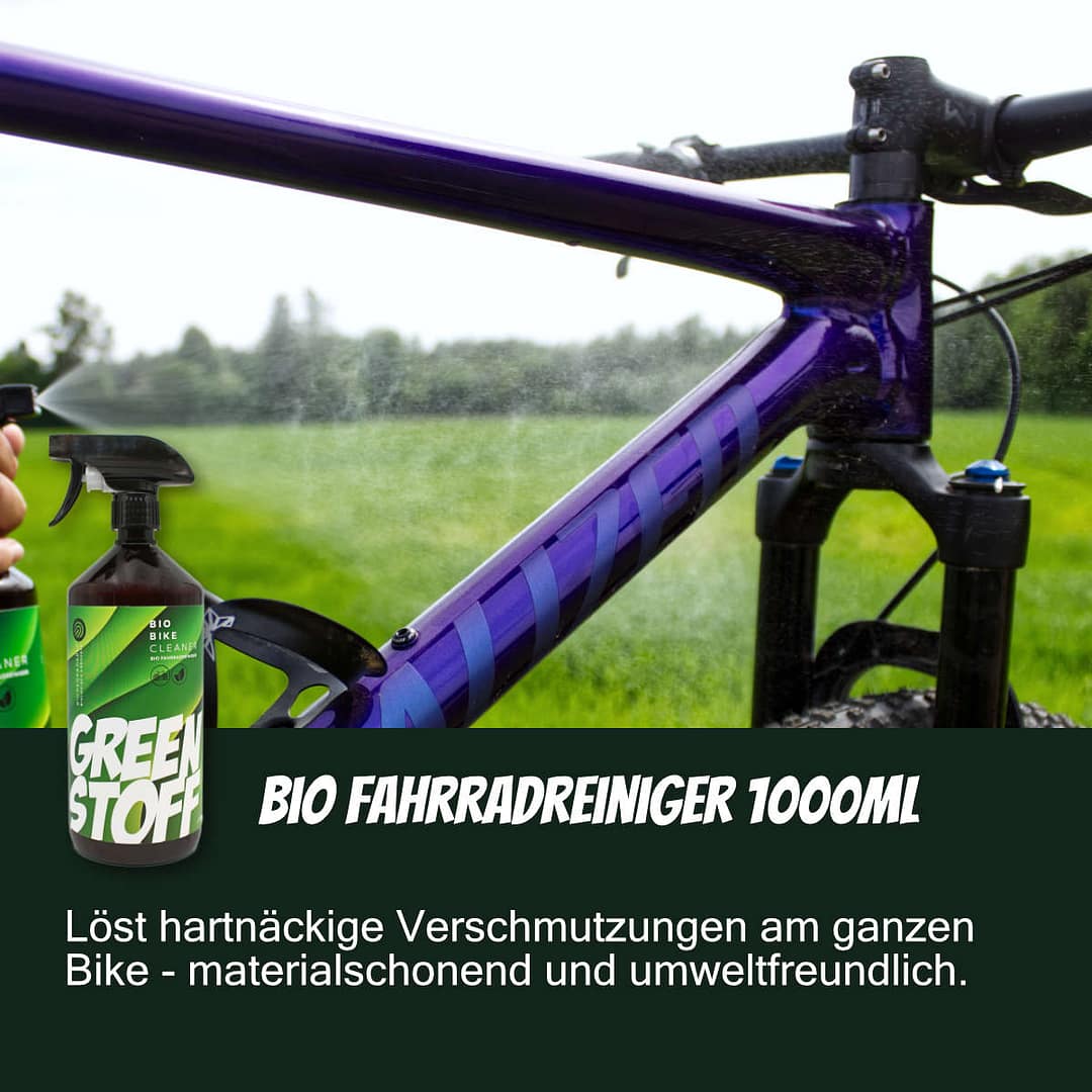 Bio Fahrrad Reinigungsset 3-teilig Green Stoff 2 Green Stoff Bio Fahrradreiniger